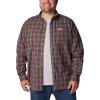 Columbia Men’s Rapid Rivers Ii Long Sleeve Shirt(Collegiate Navy 2 Everyday Gingham)