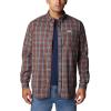 Columbia Men’s Rapid Rivers Ii Long Sleeve Shirt(Collegiate Navy Everyday Gingham)