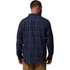 Columbia Men’s Rapid Rivers Ii Long Sleeve Shirt(Collegiate Navy Tattersall)