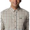 Columbia Men’s Rapid Rivers Ii Long Sleeve Shirt(Cordovan Multi Gingham)