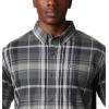 Columbia Men’s Rapid Rivers Ii Long Sleeve Shirt(Grill Oversize Plaid)