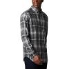 Columbia Men’s Rapid Rivers Ii Long Sleeve Shirt(Grill Oversize Plaid)