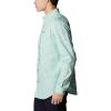 Columbia Men’s Rapid Rivers Ii Long Sleeve Shirt(Kelp Gingham)