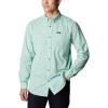 Columbia Men’s Rapid Rivers Ii Long Sleeve Shirt(Kelp Gingham)