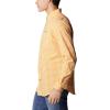 Columbia Men’s Rapid Rivers Ii Long Sleeve Shirt(Mango Gingham)