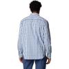 Columbia Men’s Rapid Rivers Ii Long Sleeve Shirt(Mountain Blue Everyday Gingham)