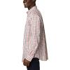 Columbia Men’s Rapid Rivers Ii Long Sleeve Shirt(Mountain Red Multi Gingham)
