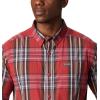 Columbia Men’s Rapid Rivers Ii Long Sleeve Shirt(Mountain Red Multi Plaid)
