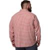 Columbia Men’s Rapid Rivers Ii Long Sleeve Shirt(Mtn Red Trail Crossing Gingham)