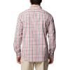 Columbia Men’s Rapid Rivers Ii Long Sleeve Shirt(Sail Red Everyday Gingham)