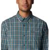 Columbia Men’s Rapid Rivers Ii Long Sleeve Shirt(Shark Everyday Gingham)