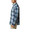 Columbia Men’s Rapid Rivers Ii Long Sleeve Shirt(Sky Blue Multi Plaid)