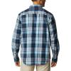 Columbia Men’s Rapid Rivers Ii Long Sleeve Shirt(Sky Blue Multi Plaid)