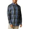 Columbia Men’s Rapid Rivers Ii Long Sleeve Shirt(Spruce Multi Plaid)
