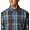 Columbia Men’s Rapid Rivers Ii Long Sleeve Shirt(Spruce Multi Plaid)