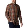 Columbia Men’s Rapid Rivers Ii Long Sleeve Shirt(Stone Green Multi Plaid)