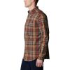 Columbia Men’s Rapid Rivers Ii Long Sleeve Shirt(Stone Green Multi Plaid)
