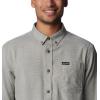 Columbia Men’s Rapid Rivers Ii Long Sleeve Shirt(Stone Green Oxford)