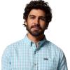 Columbia Men’s Rapid Rivers Ii Long Sleeve Shirt(Vintage Blue Falls Plaid)
