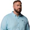 Columbia Men’s Rapid Rivers Ii Long Sleeve Shirt(Vintage Blue Oxford)