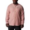 Columbia Men’s Rapid Rivers Ii Long Sleeve Shirt(Warp Red Oxford)