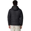 Columbia mens Delta Ridge II Down Hooded Jacket(Black)