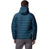 Columbia mens Delta Ridge II Down Hooded Jacket(Everblue)