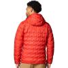Columbia mens Delta Ridge II Down Hooded Jacket(Sail Red)