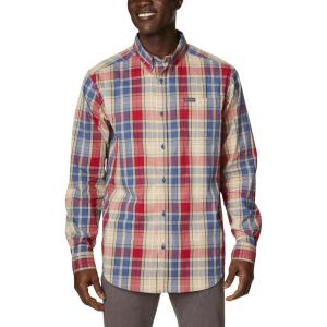 Columbia Men’s Rapid Rivers Ii Long Sleeve Shirt(Night Tide Multi Plaid)
