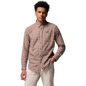 Columbia Men’s Rapid Rivers Ii Long Sleeve Shirt(Tobacco Falls Plaid)