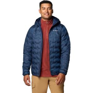 Columbia mens Delta Ridge II Down Hooded Jacket(Collegiate Navy)