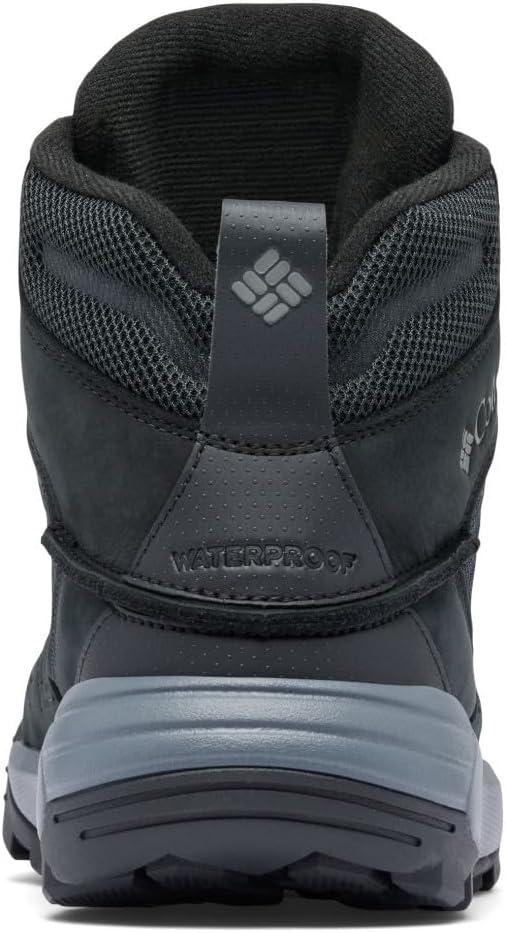imageColumbia Mens Portlander Snow BootsBlackTitanium Grey Steel