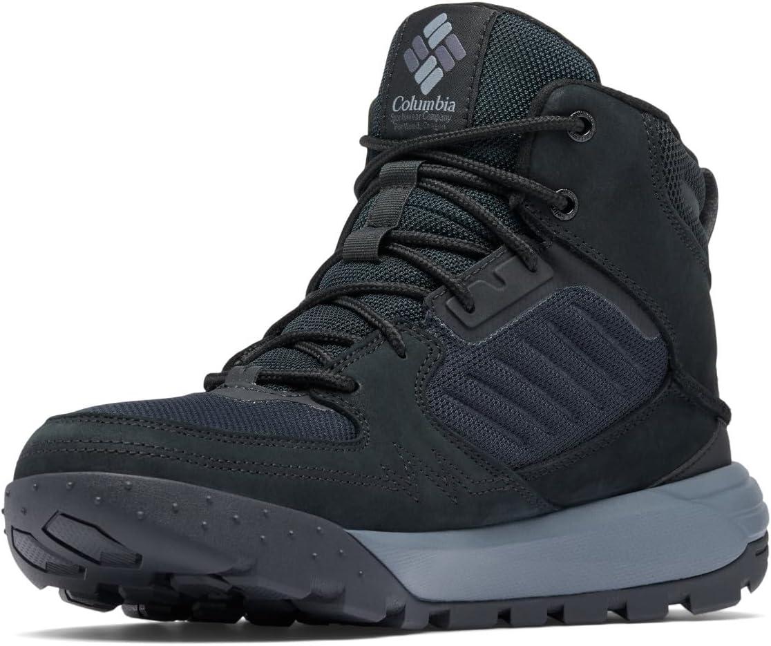 imageColumbia Mens Portlander Snow BootsBlackTitanium Grey Steel