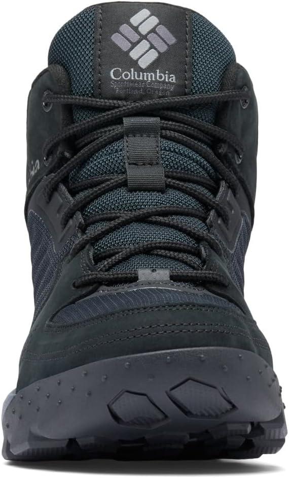 imageColumbia Mens Portlander Snow BootsBlackTitanium Grey Steel