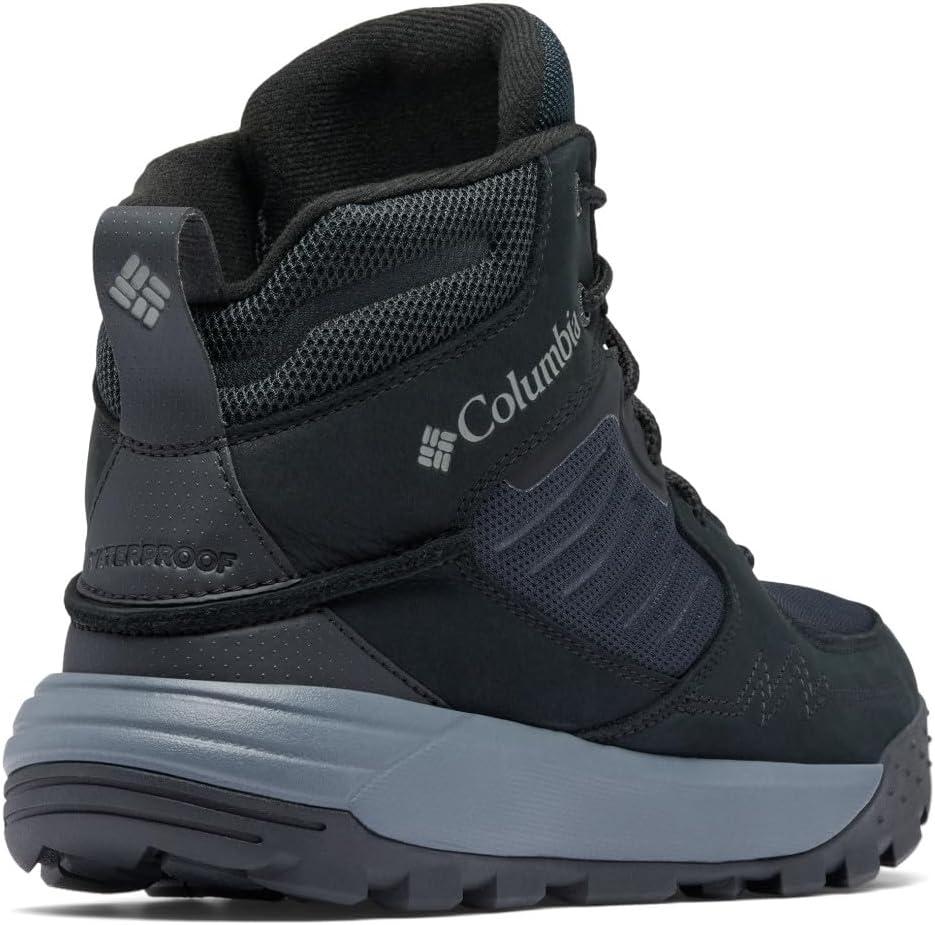 imageColumbia Mens Portlander Snow BootsBlackTitanium Grey Steel