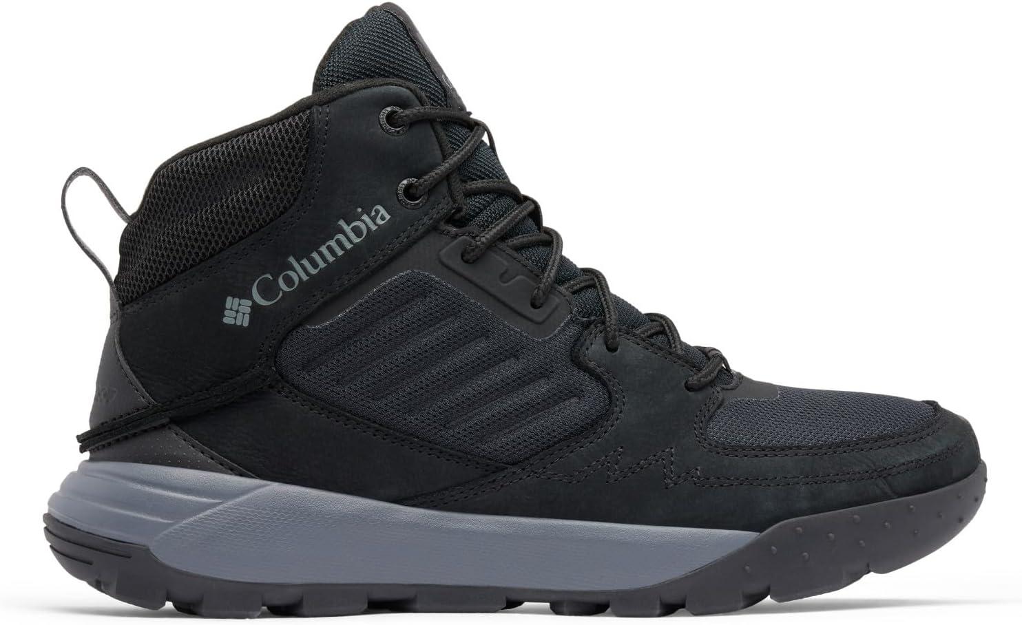 imageColumbia Mens Portlander Snow BootsBlackTitanium Grey Steel