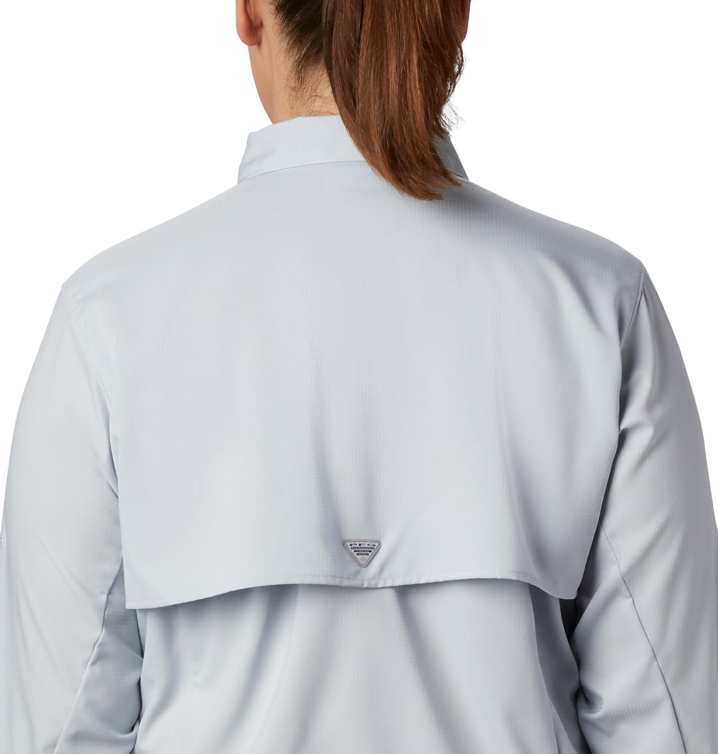imageColumbia Sportswear Womens PlusSize Tamiami II Long Sleeve ShirtCirrus Grey