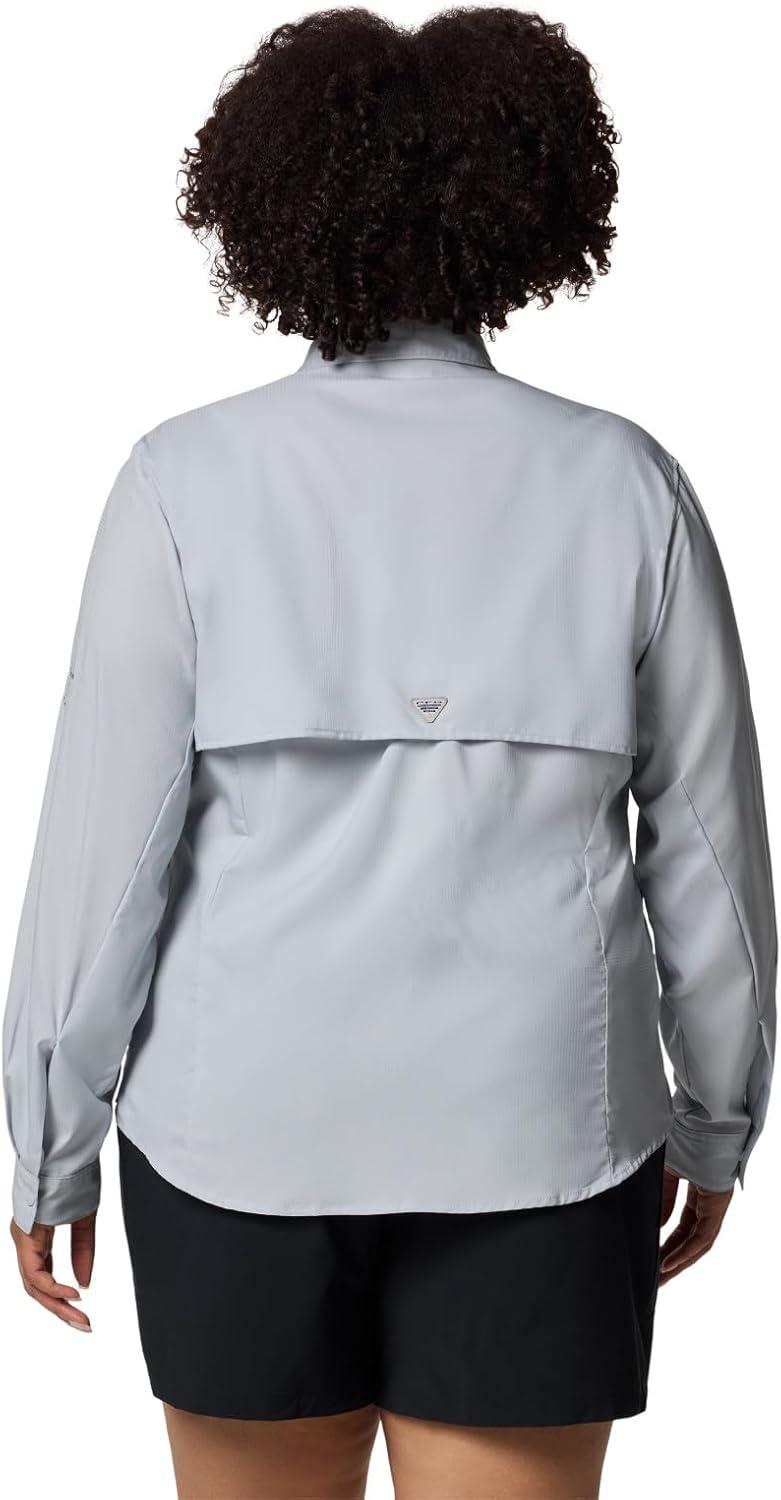 imageColumbia Sportswear Womens PlusSize Tamiami II Long Sleeve ShirtCirrus Grey