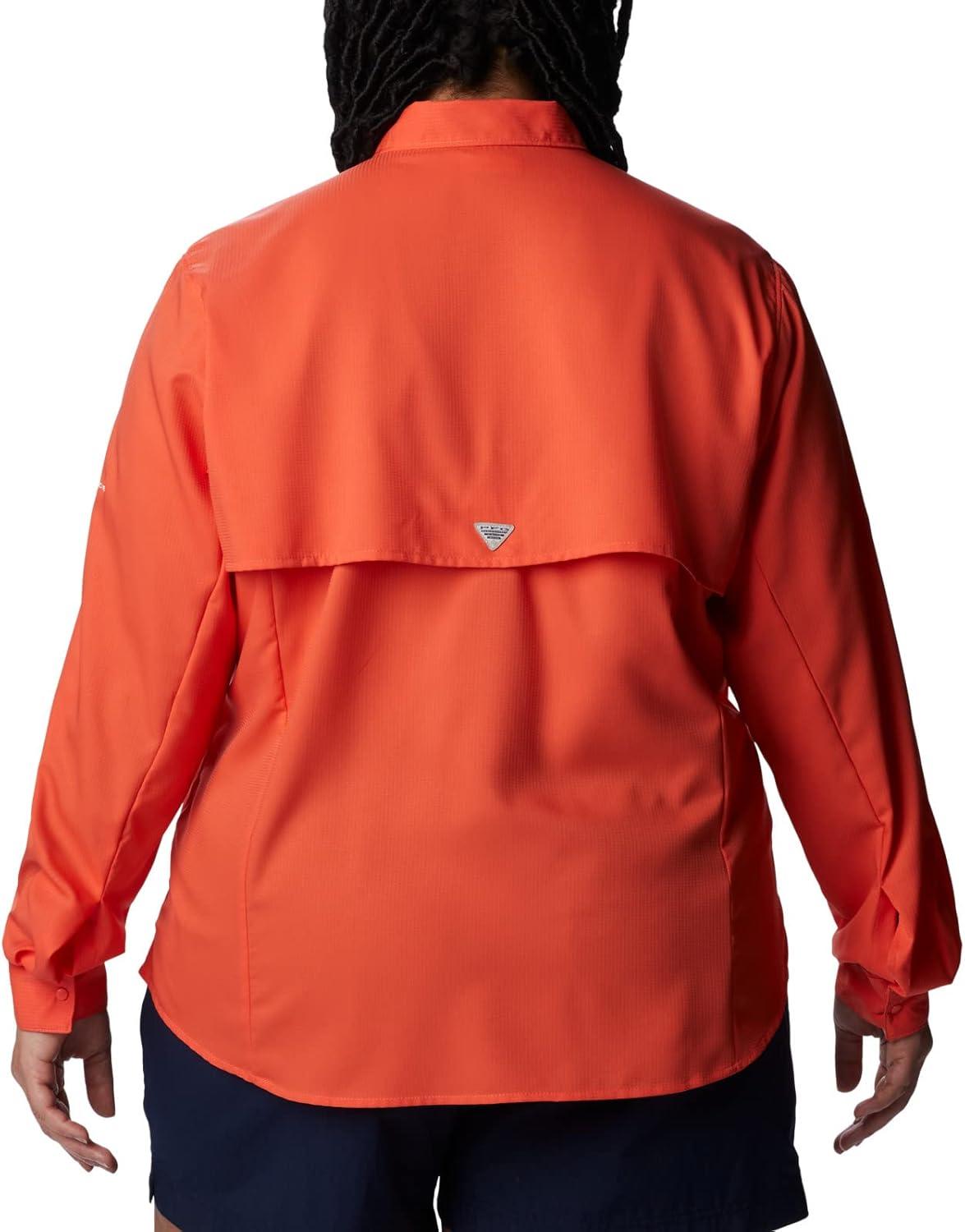 imageColumbia Sportswear Womens PlusSize Tamiami II Long Sleeve ShirtCorange
