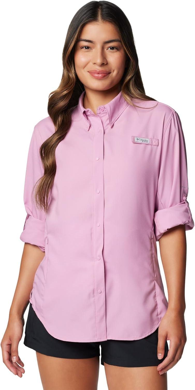imageColumbia Sportswear Womens PlusSize Tamiami II Long Sleeve ShirtMinuet
