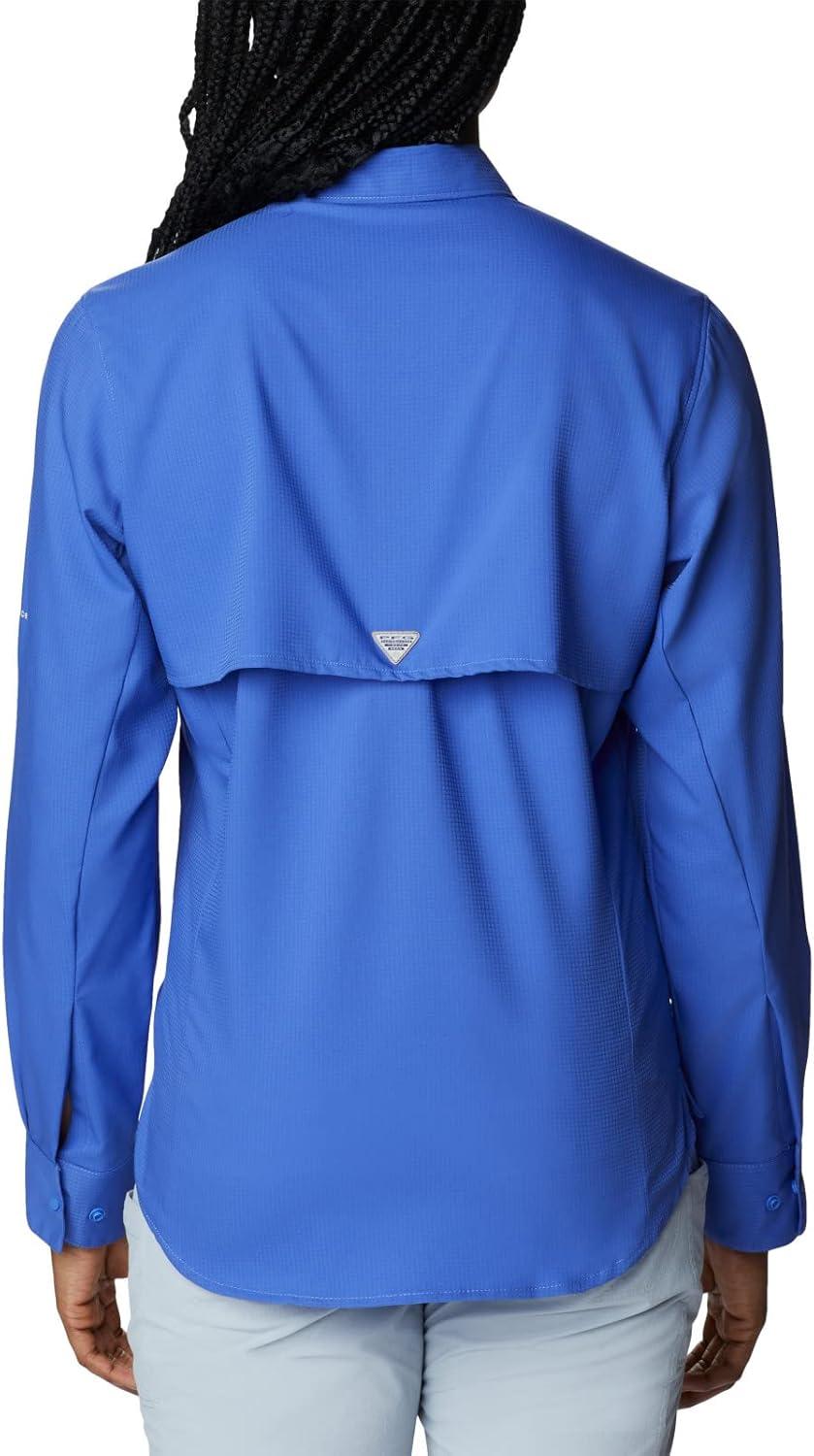 imageColumbia Sportswear Womens PlusSize Tamiami II Long Sleeve ShirtViolet Sea