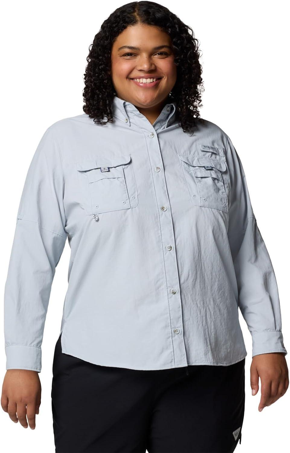 imageColumbia Womens Bahama II Long SleeveCirrus Grey