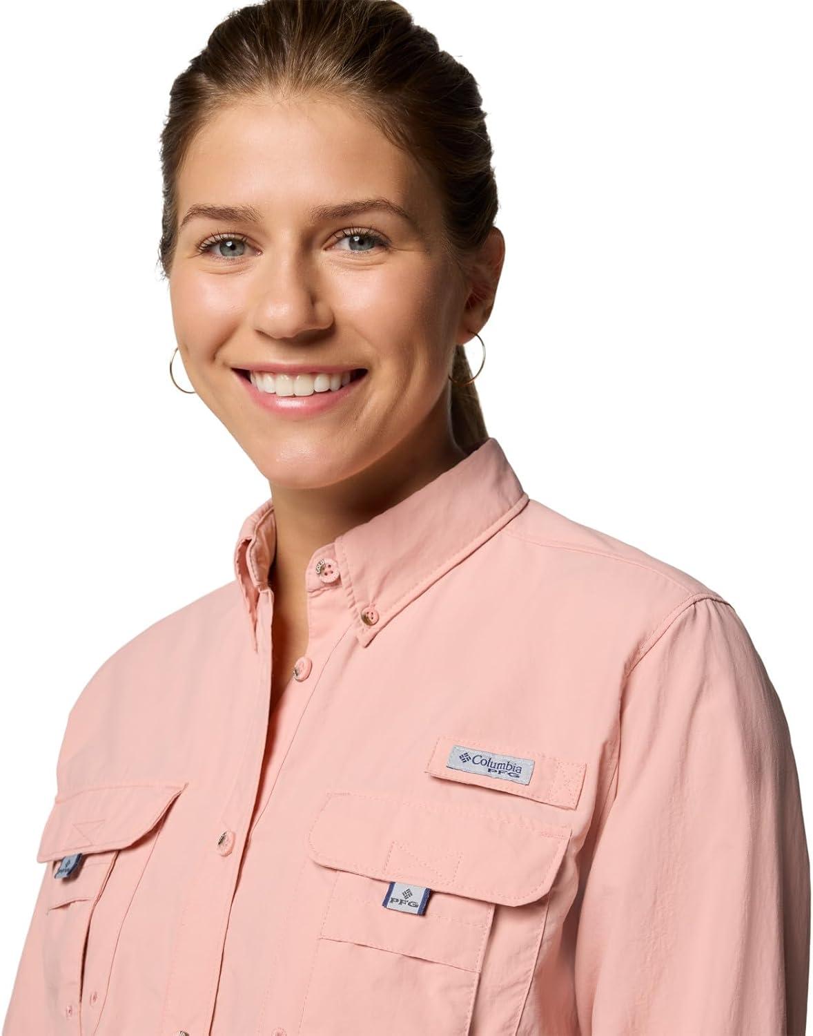 imageColumbia Womens Bahama II Long SleeveFaux Pink