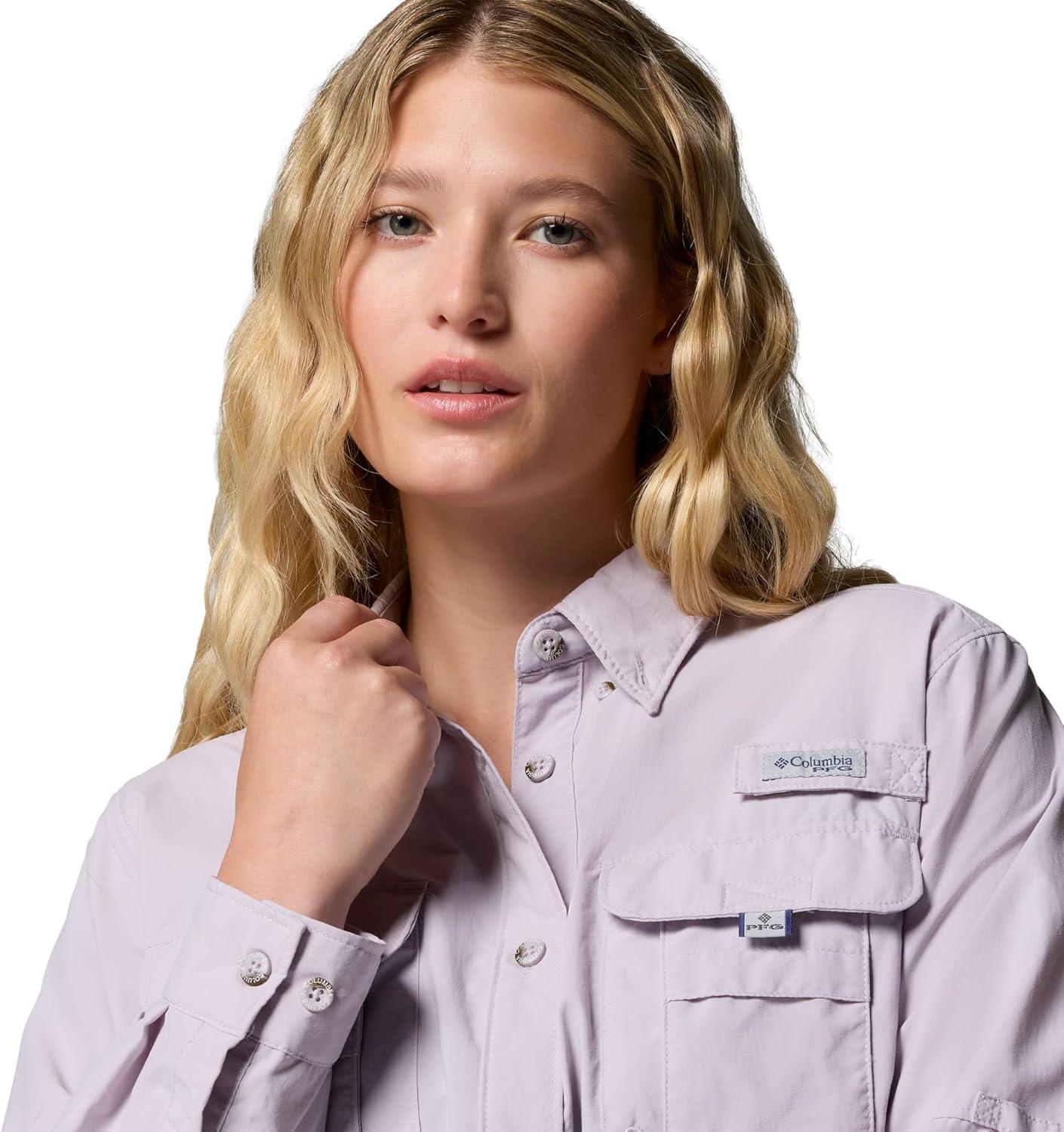 imageColumbia Womens Bahama II Long SleeveLavender Pearl