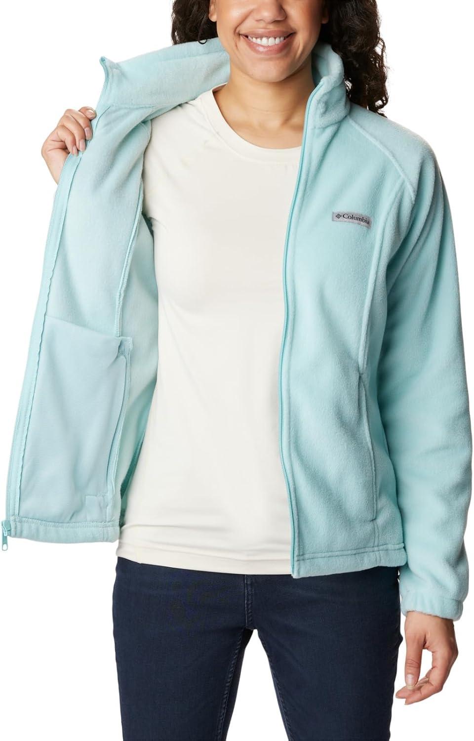 imageColumbia Womens Benton Springs Full ZipAqua Haze