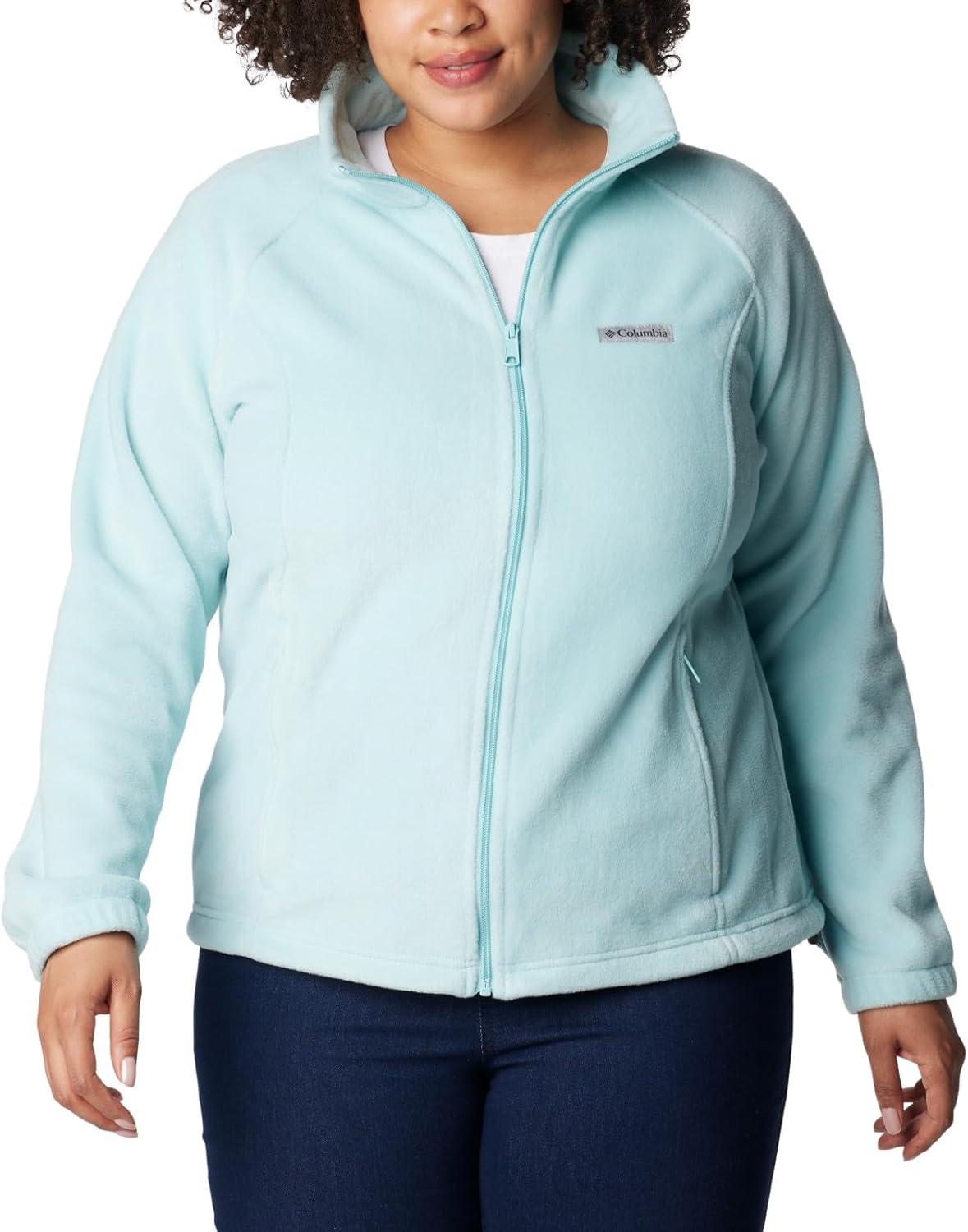 imageColumbia Womens Benton Springs Full ZipAqua Haze