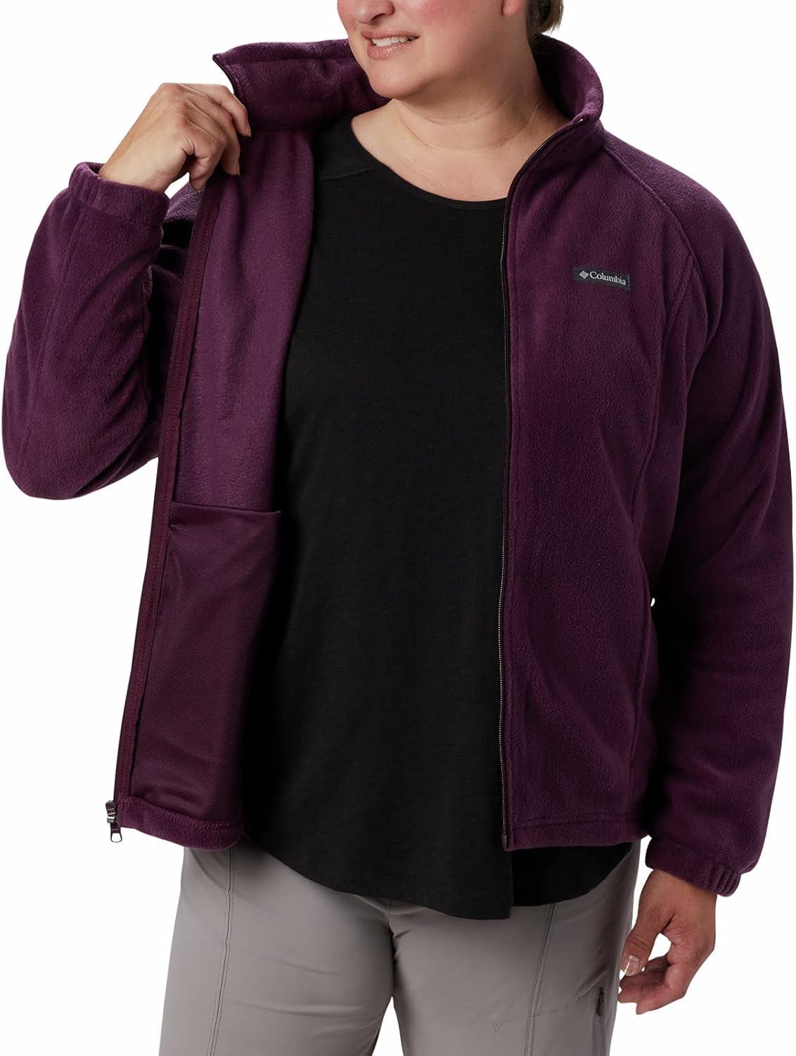 imageColumbia Womens Benton Springs Full ZipBlack Cherry