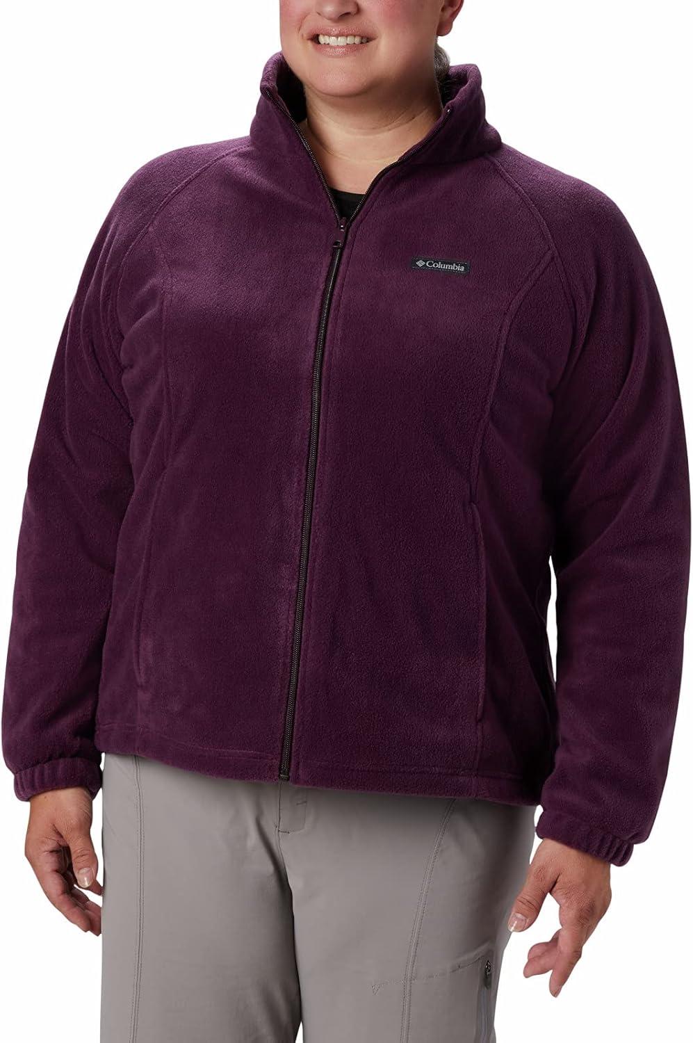 imageColumbia Womens Benton Springs Full ZipBlack Cherry