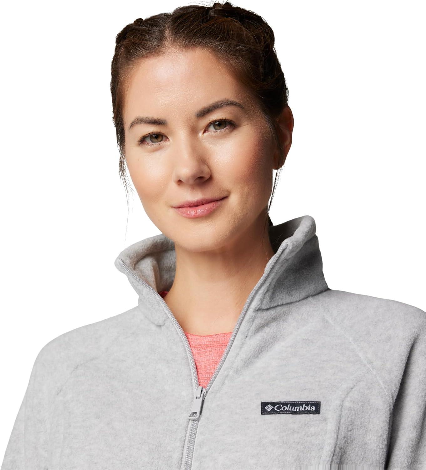 imageColumbia Womens Benton Springs Full ZipCirrus Grey Heather