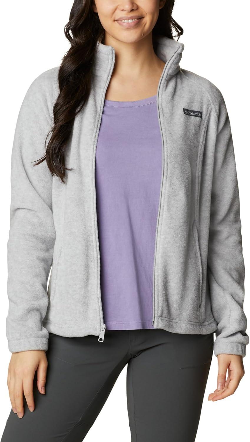 imageColumbia Womens Benton Springs Full ZipCirrus Grey Heather